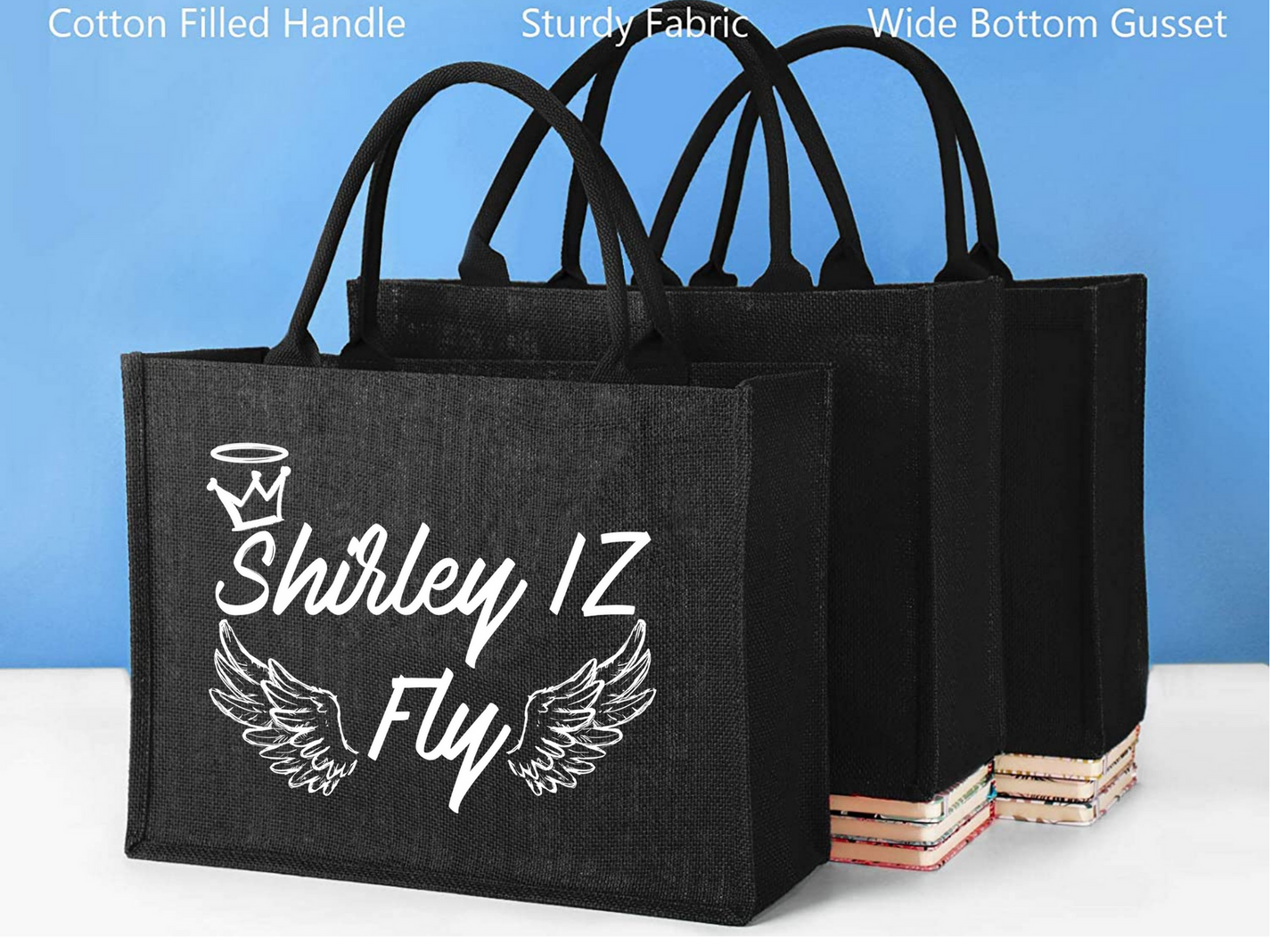 Shirley IZ Fly Shopping Bag